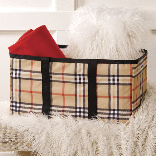 London Plaid Multipurpose Tote