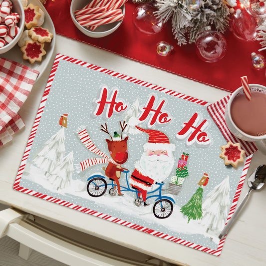 Red Nose Rider Placemats