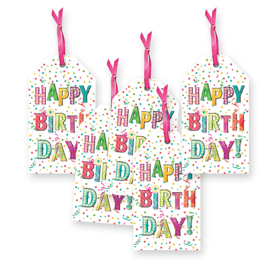 Happy Birthday Gift Tags