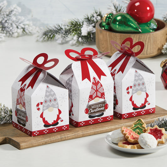 Cozy Gnome Ribbon Treat Boxes