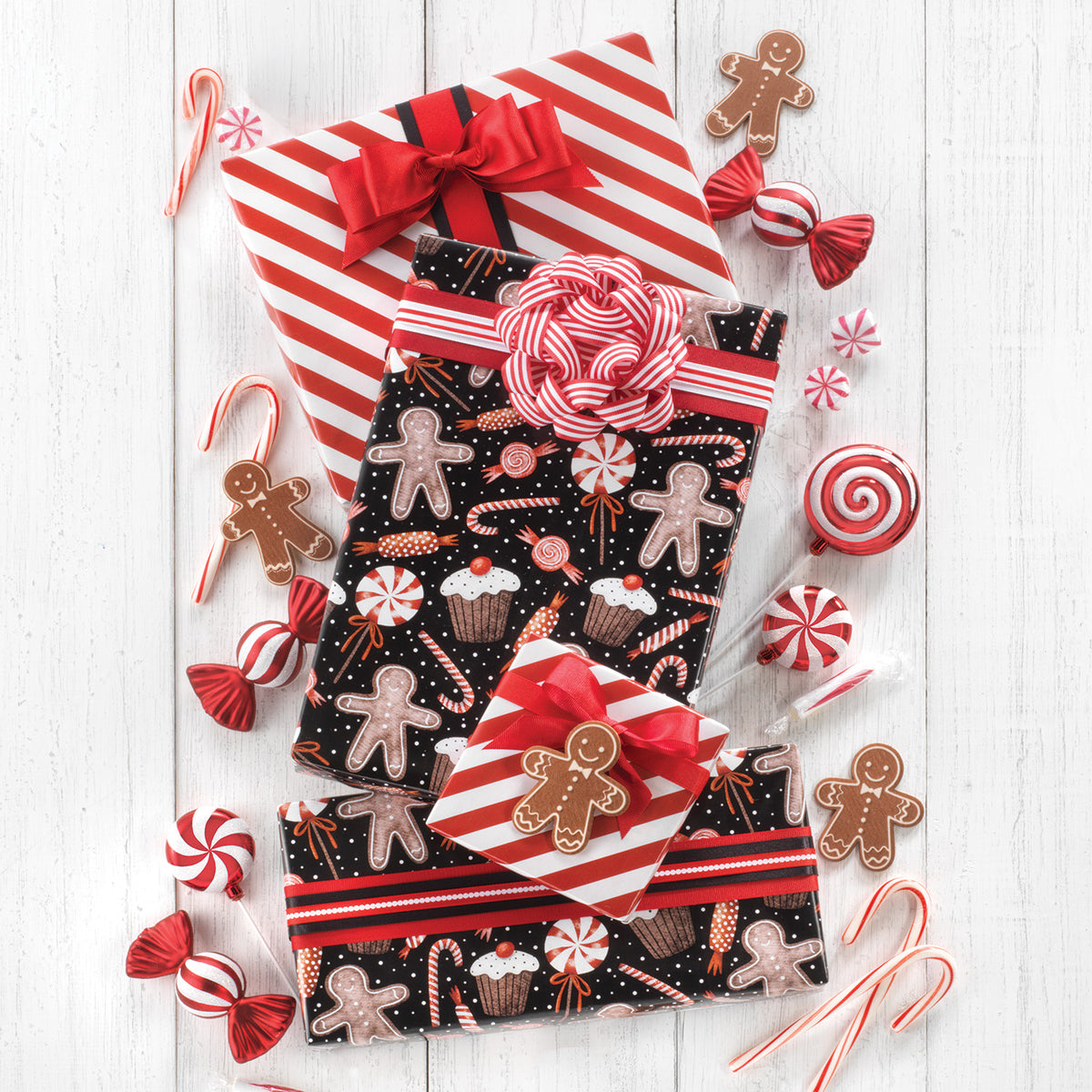 Sugar and Spice Jumbo Reversible Roll Wrap