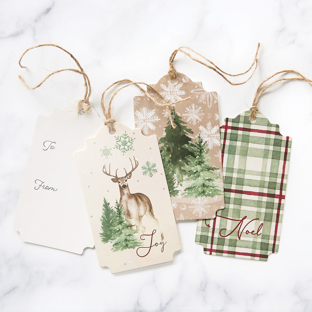 Noel Deer Gift Tags