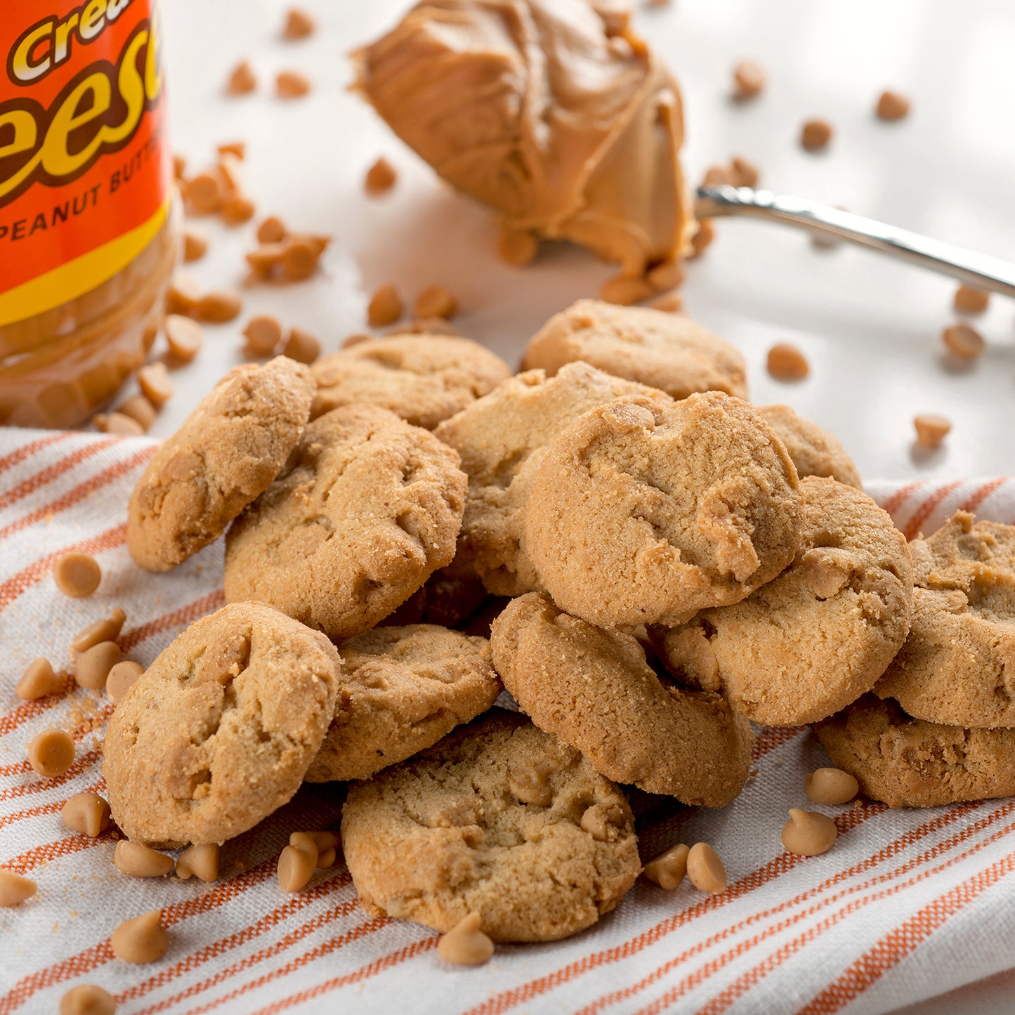 Peanut Butter Cookies with Reeses's
