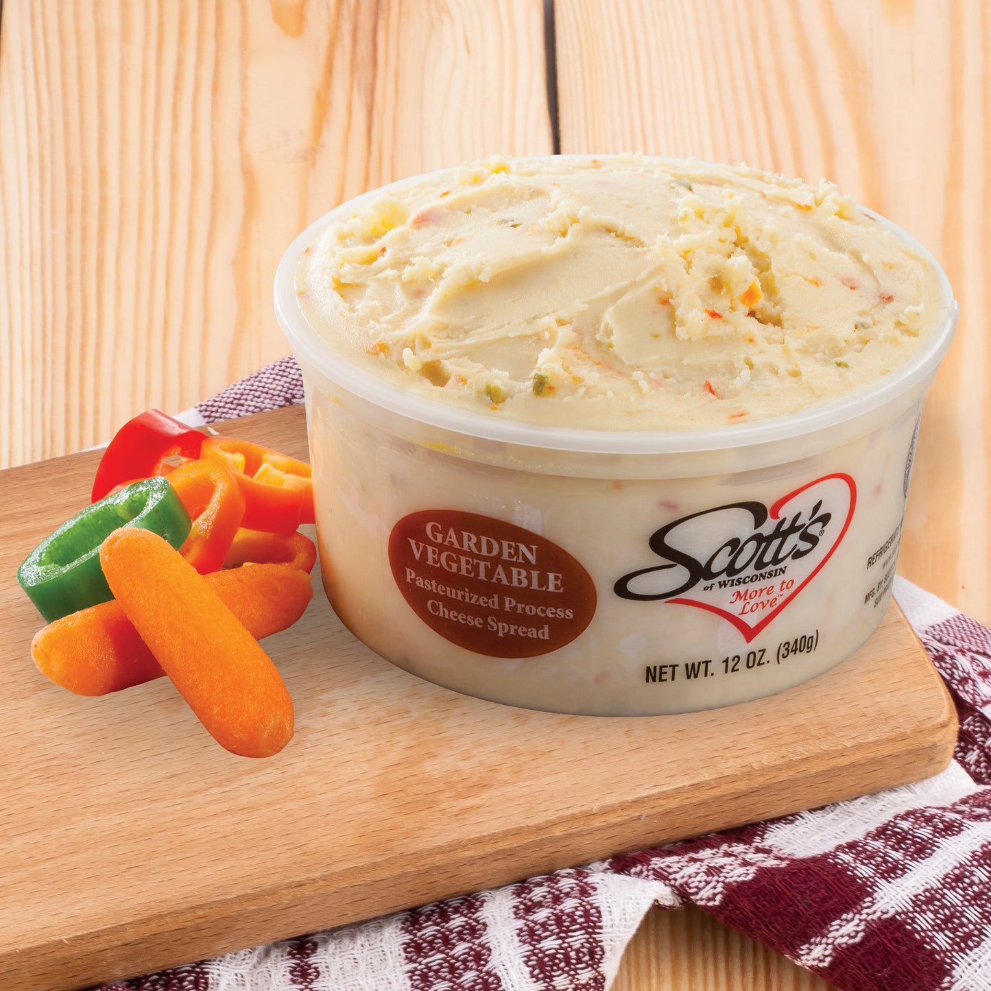 Garden Vegetable Cheese Spread