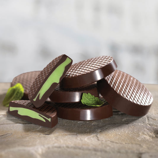 Dark Chocolate Mint Patties