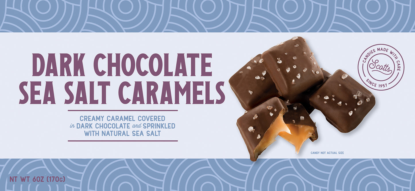 Dark Chocolate Sea Salt Caramels