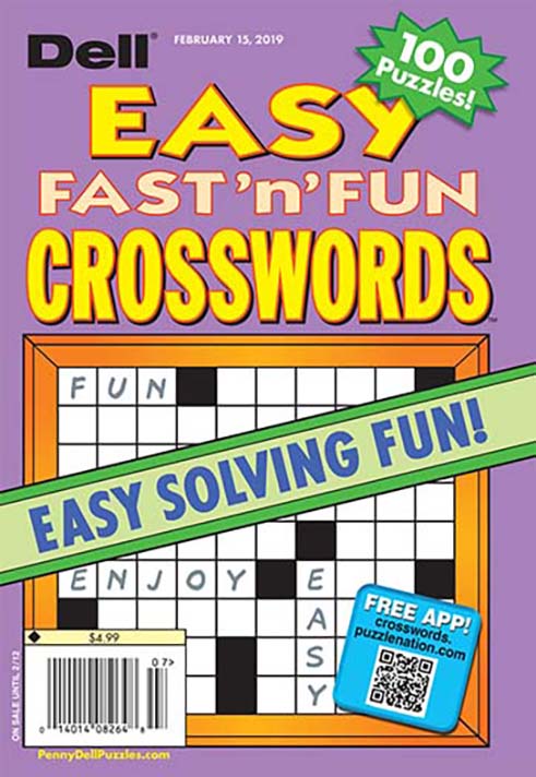 Dell Easy Fast 'n' Fun Crosswords