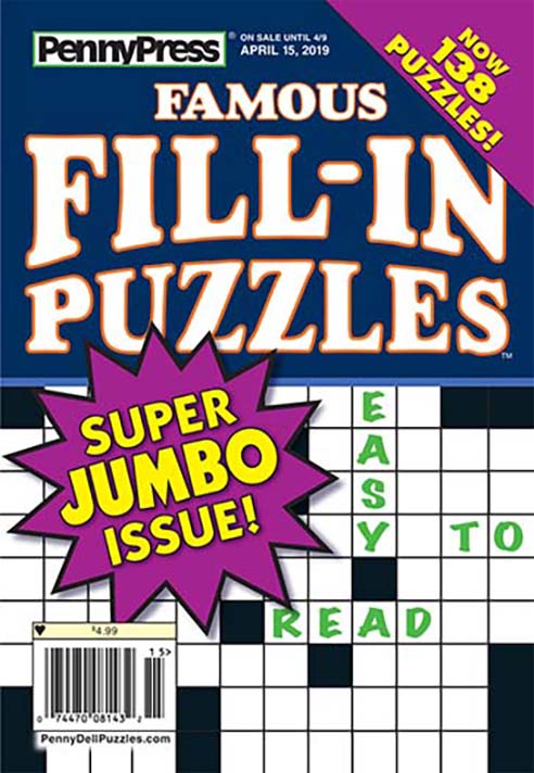 Famous Fill-In Puzzles